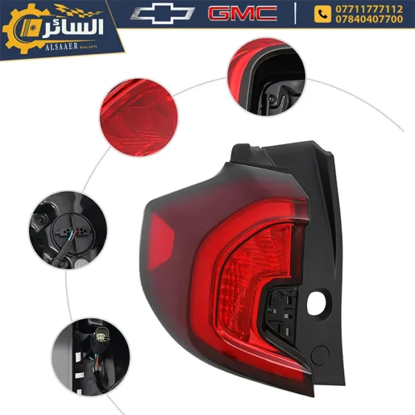 ⁦بك لايت ثابت جمس تيران LED GMC Terrain 2022-2024 ( يمين ويسار)⁩ - الصورة ⁦5⁩