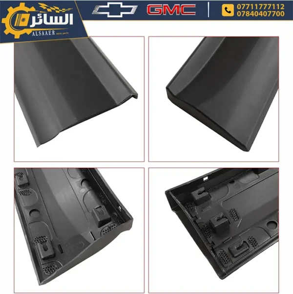 ⁦تريشة باب أمامي مع الكلبسات - شيفروليه إكوينوكس 2018-2024 | Lower Molding⁩ - الصورة ⁦5⁩