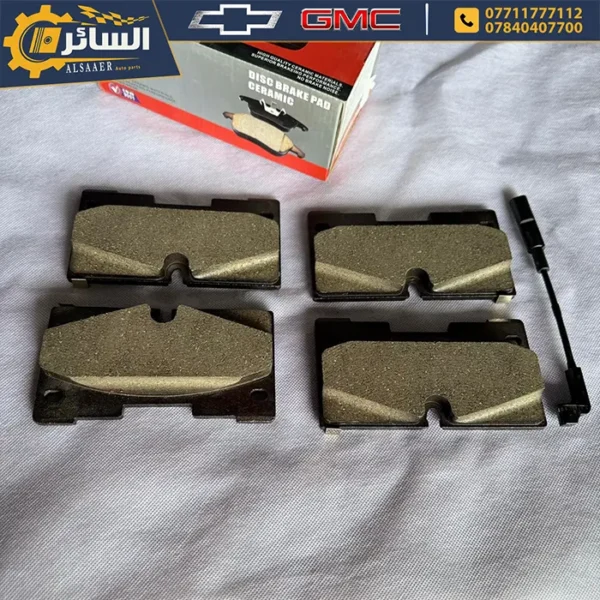 ⁦دسكات فرامل امامية سيراميك - تاهو - يوكن - اسكاليد - Ceramic Front Brake Pads⁩ - الصورة ⁦2⁩