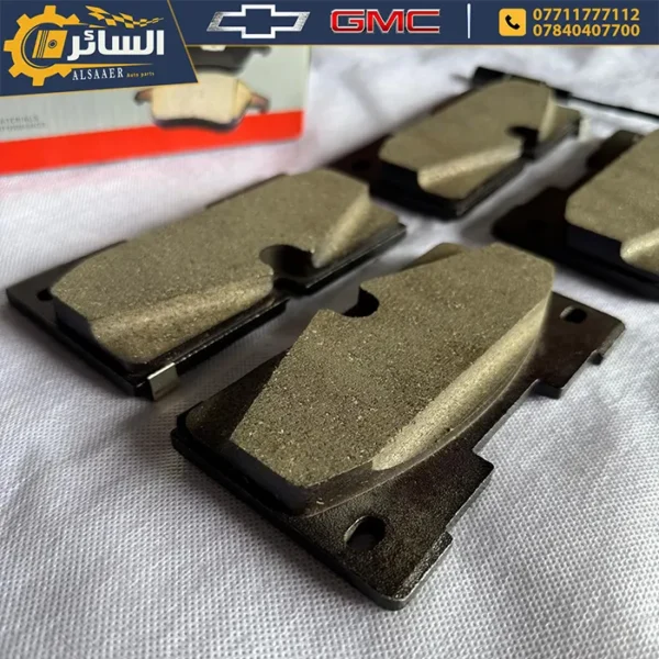 ⁦دسكات فرامل امامية سيراميك - تاهو - يوكن - اسكاليد - Ceramic Front Brake Pads⁩ - الصورة ⁦5⁩