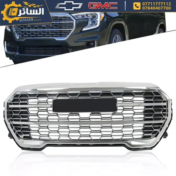 ⁦شباك امامي اعلى دينالي GMC Terrain 2022-2024 (Full Front Upper Grille)⁩ - الصورة ⁦2⁩