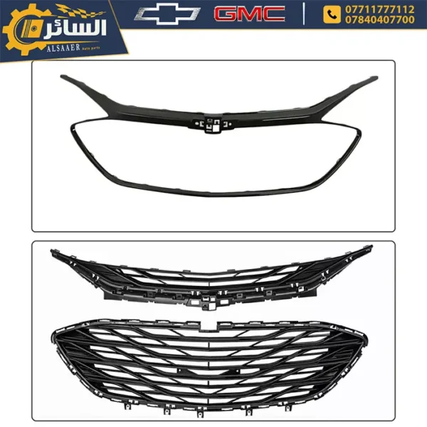 ⁦شباك كامل RS أسود ماليبو Chevrolet Malibu 2019-2024 (Grille Black)⁩ - الصورة ⁦3⁩