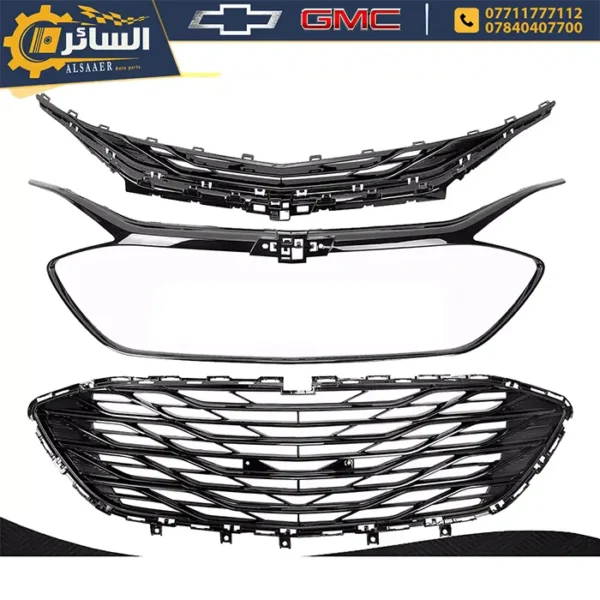 ⁦شباك كامل RS أسود ماليبو Chevrolet Malibu 2019-2024 (Grille Black)⁩ - الصورة ⁦5⁩