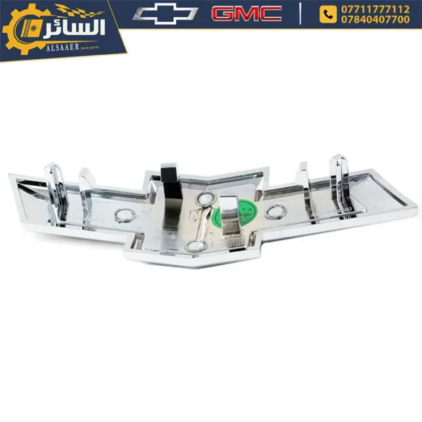 ⁦علامة شباك امامي اسود & ذهبي ماليبو 2016 - 2025 - Front Grille Logo⁩ - الصورة ⁦4⁩