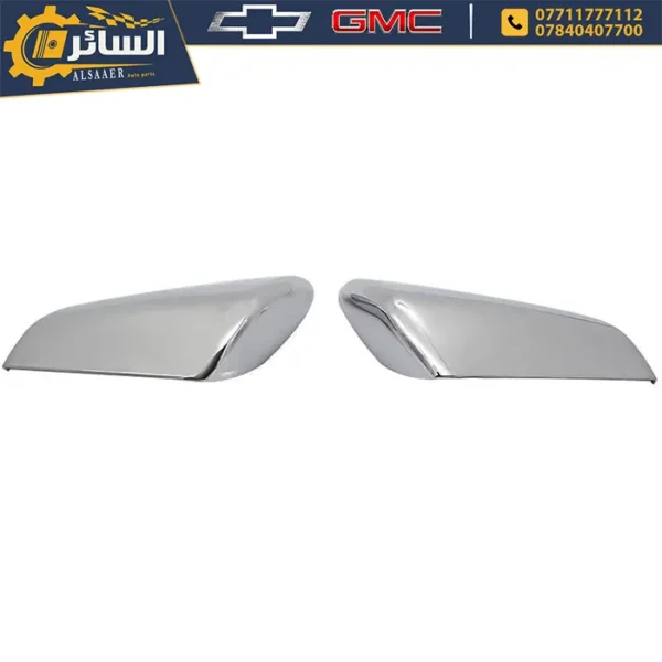 ⁦كفر مراية كروم - إكوينوكس - تيرين 2018-2024 - Chrome Door Mirror Cover⁩ - الصورة ⁦2⁩