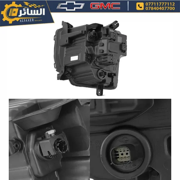 ⁦لايت أسفل كامل - شيفروليه ترافرس 2022-2024 | Headlamp Assembly - Front⁩ - الصورة ⁦7⁩